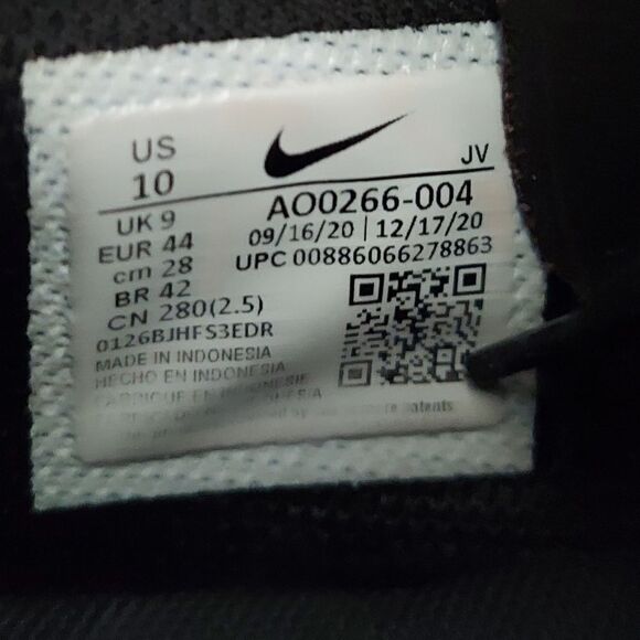 Nike Air Max Motion 2 AO0266-004 Black Size 10 - Picture 11 of 11